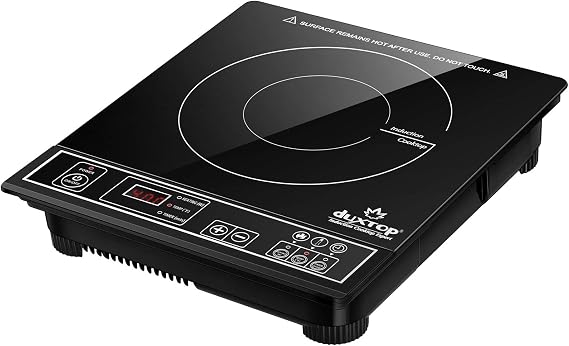 Duxtop 1800W Portable Induction Cooktop Countertop Burner, Silver 8120MC | BT-180G3