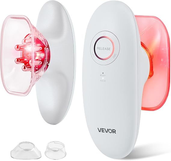 VEVOR Body Sculpting Machine, 3-in-1 Electric Cellulite Massager with 3 Adjustable Functional Modes, Skin Tightening Cupping Therapy Tool with 60 Min Wireless Use, for Back, Belly, Waist, Arms, Legs