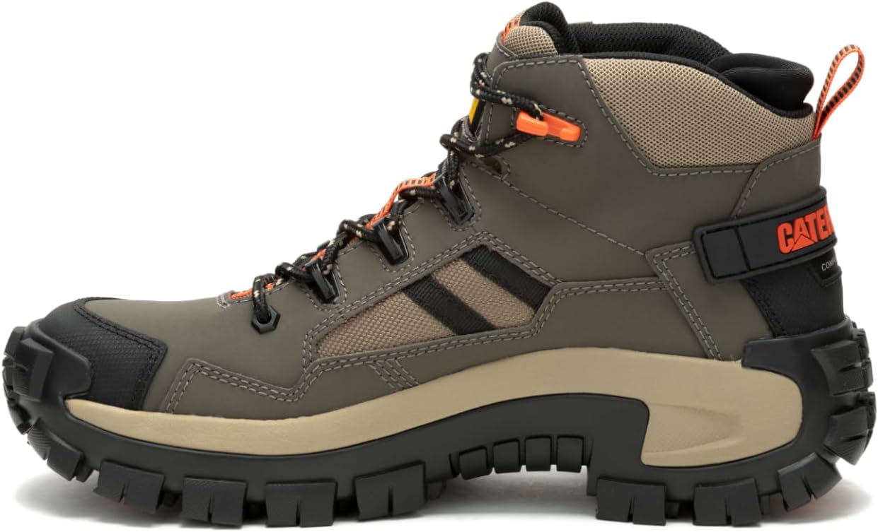 CAT Men's Invader Mid Vent Composite ToeInvader Mid Vent Ct - Black