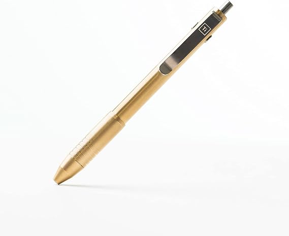 BIG IDEA DESIGN Dual Side Click Pen (Brass)