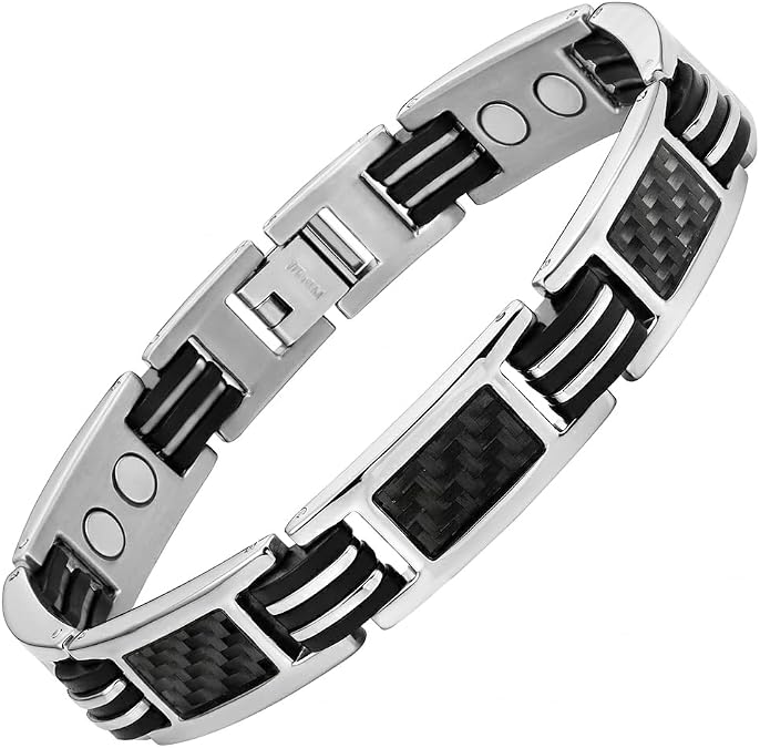 Willis Judd Mens Ultra Strength Magnetic Therapy Bracelet Size Adjustable