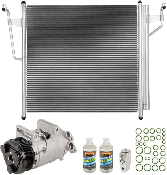 A/C Kit w/AC Compressor Condenser & Drier For Nissan Titan Armada & Infiniti QX56 - BuyAutoParts 60-80531R6 New