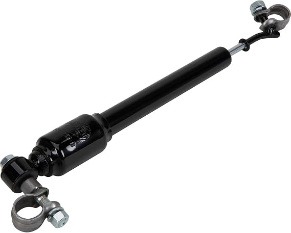 Black Steering Stabilizer, Reduces Vibrations & Bump Steer