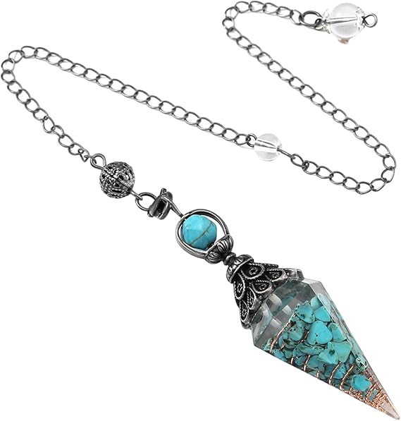 Natural Pendulums Hexagonal Crystal Healings Stone For Divination And Reikis Energy Work Crystal Gifts