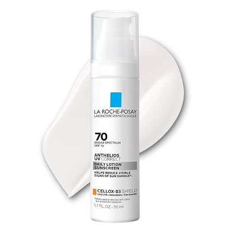 La Roche-Posay Anthelios UV Correct SPF 70 Face Sunscreen & Lotion, 1.7oz