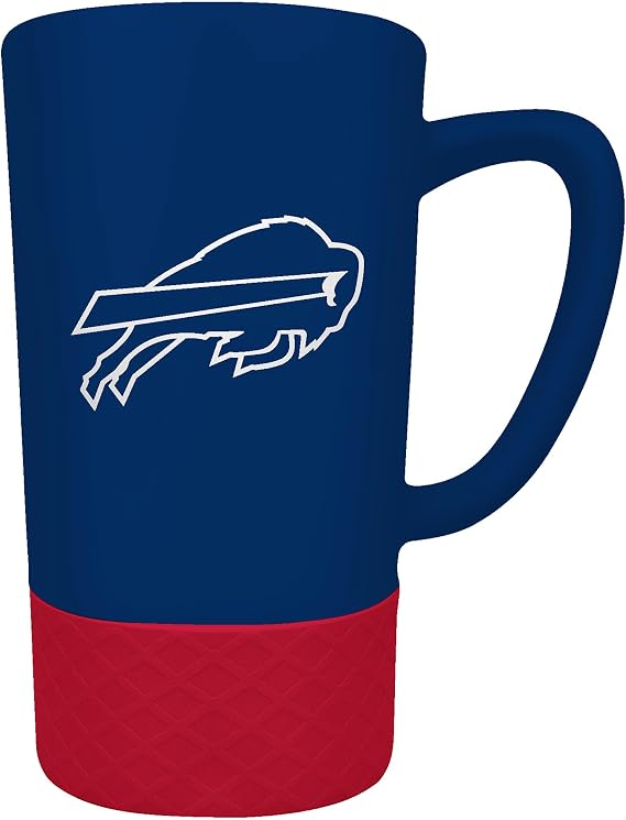 Great American Products Buffalo Bills Team Logo 16oz. Laser Etched Jump Mug