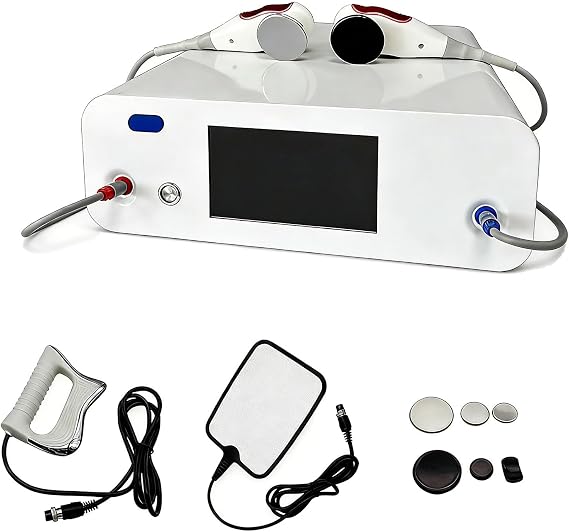 Diathermy Physiotherapy Machine with Touch Screen, 3 Handles for Body Shaping, Pain Relief, and Face Lifting