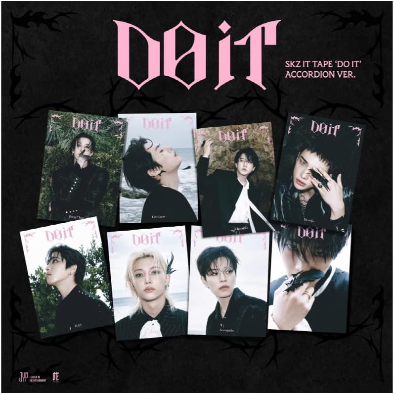 Stray Kids Stray-Kids Skz It Tape Do It Accordion ver. Album  Pre-order Bonus Korean Edition Random ver.