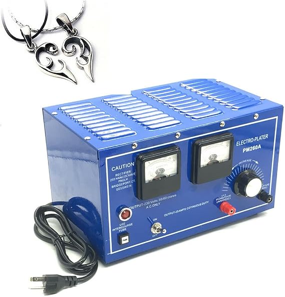 Plating Machine, 110V Adjustable Jewelry Plater Machine Platinum Gold Silver Rhodium Plating Machine 3-5 Seconds Jewelry Plater Electroplating Rectifier Suitable for Various Plating Layers