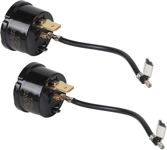 2 Pack 2HP 1500W Overload Protectors Compatible with Air Conditioner and Dehumidifier Compressor Motors