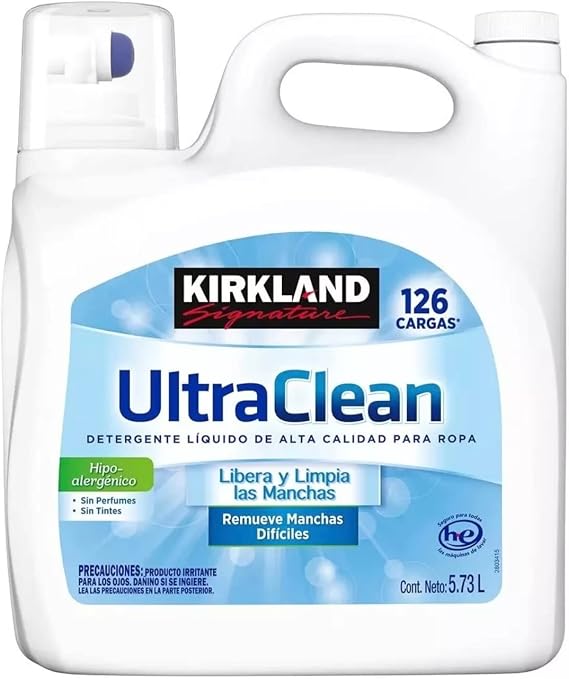 Krikland Signature Ultra Clean Premium Laundry Detergent, 194 oz