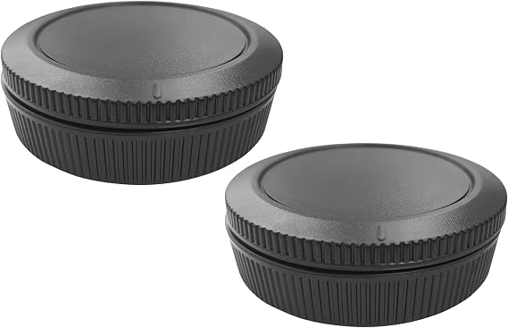 Body Cap+Rear Lens Cap Cover for Canon R50 R100 R10 R8 R7 R6 R6 Mark II R5