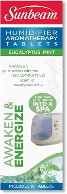 Sunbeam Eucalyptus Mint Humidifier Aromatherapy Tablets, SEM2300-U