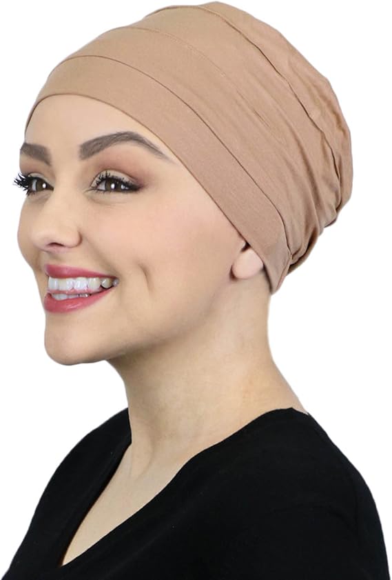 Hats Scarves & More Chemo Cap Cancer Headwear Women Bamboo Turban 50+ UPF Sun Protection 3 Seam