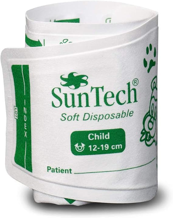 SunTech Veterinary Blood Pressure Cuff Size #6 (Box of 20), Slip Luer