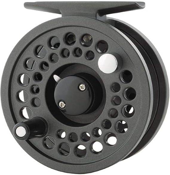 Daiwa Lochmor-A Single Action Fly Reel, 5.1-Pound, Black