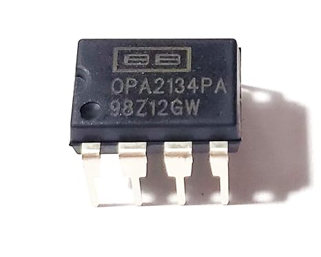 OPA2134PA OPA2134 SoundPlusTM Audio Operational Amplifier with Low Distortion, Low Noise and Precision Breadboard-Friendly IC DIP-8 (Pack of 2)