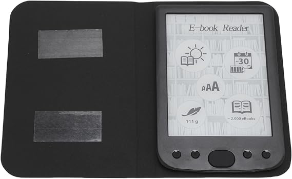 Generic 6" 800x600 HD E Reader, Eye-caring with advanced features for an interactive reading experience suitable for book lovers 4G