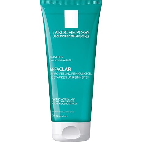 La Roche-Posay Effaclar Micro Exfoliating Cleansing Gel for Heavy Impurities 200ml Gel