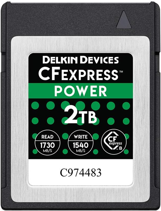 Delkin Devices 2TB POWER CFexpress Type B Memory Card DCFX1-2TB