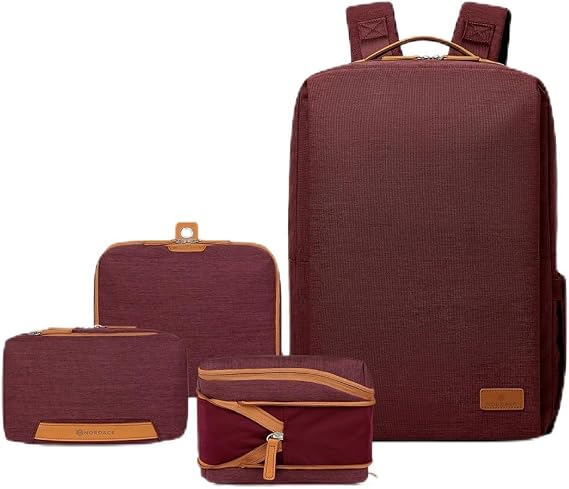 Nordace Siena Pro 17 Essential Set (Red)