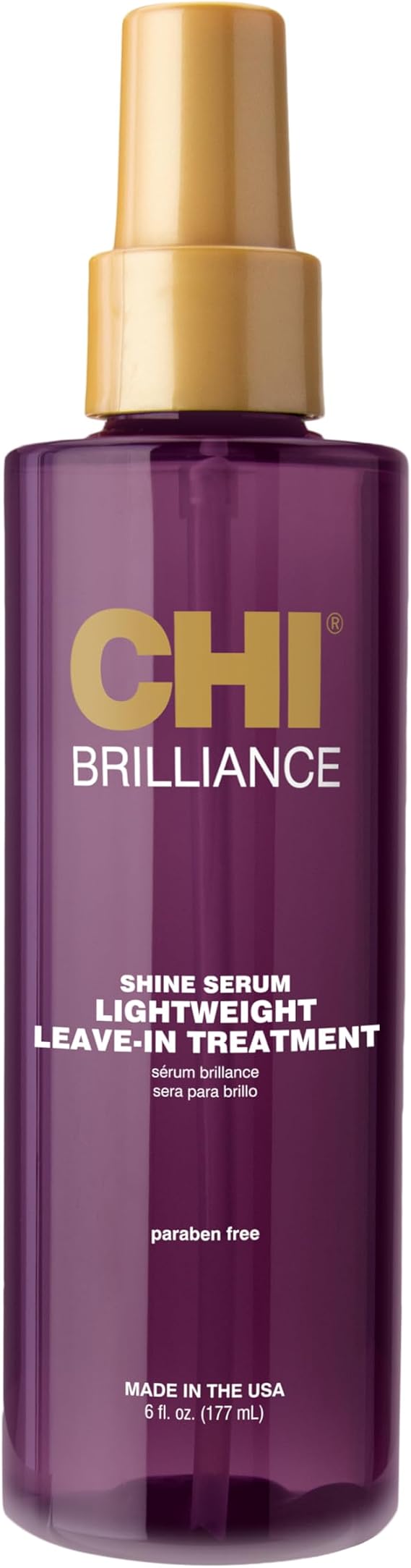 CHI Deep Brilliance Serum Light Weight Leave-in Treatment, 6 Fl Oz