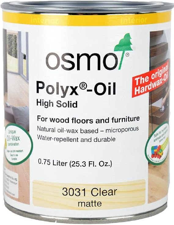 Osmo Polyx-Oil - 3031 Clear Matte - .75 Liter