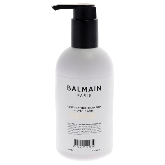 Balmain Paris Hair Couture illuminating shampoo silver pearl 10.14oz