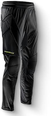 Storelli ExoShield Goalkeeper Pants, High-Impact Protection, Sweat-Wicking, Breathable Athletic Full Length Pants for Soccer