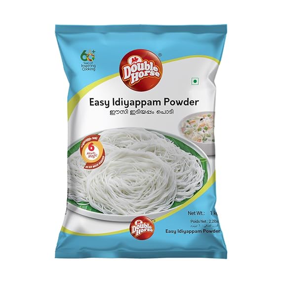 Double Horse Easy Idiyappam Powder (1Kg) | Rice Flour