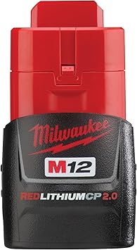 Milwaukee 48-11-2420 M12 REDLITHIUM 2.0 Compact Battery Pack 1-Pack