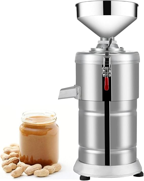 15kg/H Sesame Peanut Butter Machine,Tahini Machine Multifunction Commercial Home,Soy,Almond,Nut Butter Making Machine