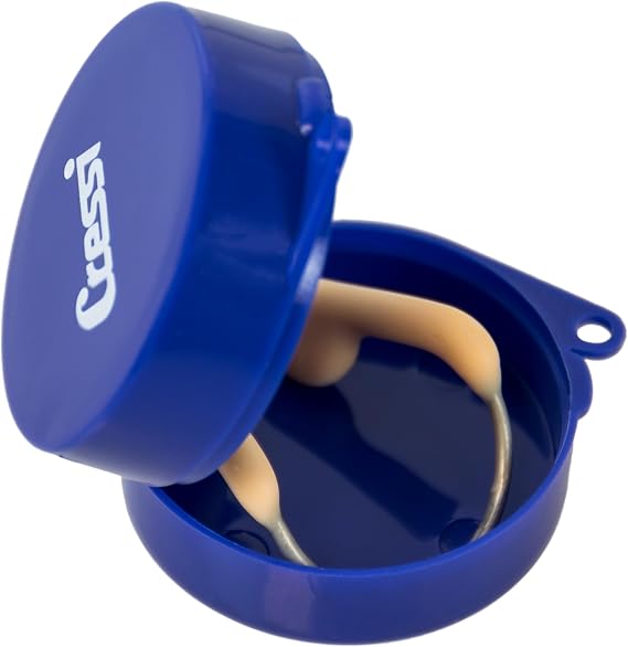 Cressi Silicone Nose Clips for Preventing Water Entry For Sport and Recreation, Low Profile - Nose Clip - Designed in Italy