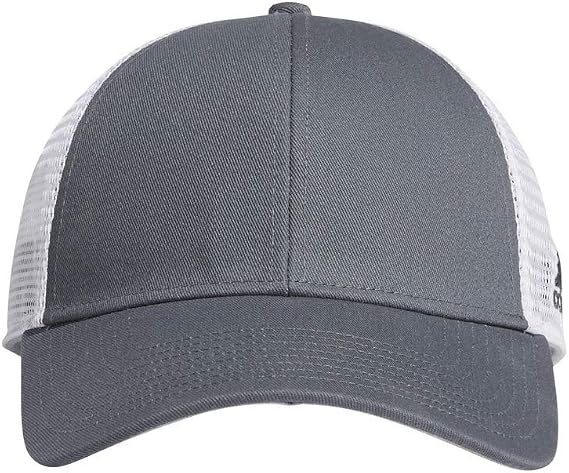 adidas Mens Structured Adjustable Mesh-Back Cap