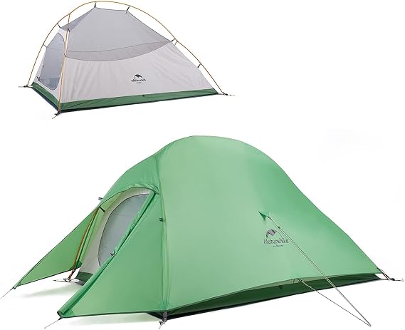 Naturehike Cloud Up Free Standing Backpacking Tent Ultralight Nylon Double Layer Camping Tents