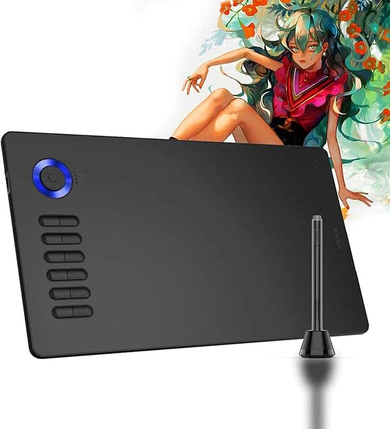 Veikk A15 Pro 10x6" 8192 Level 5080 LPI Graphics Tablet + Pen