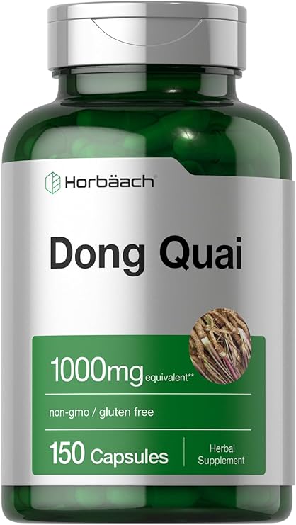 Horbaach Dong Quai Capsules | 150 Count | Traditional Herb
