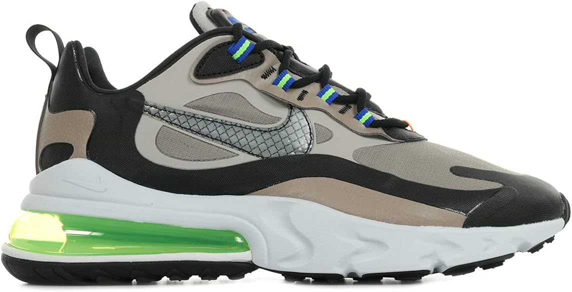 Nike Nike Air Max 270 React (Gs), Boy's Running Shoe, Multicolour, 3.5 UK (36 EU), Multicoloured, 10 US