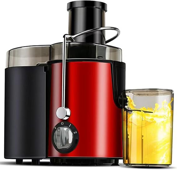 Centrifugal Juice Extractor Slow Juicer 1.5L Whole Fruit and Vegetables Automatic Juice High Juice Rate Cold Press Juicer Wide Mouth Stainless Steel Juice Maker Easy Clean High Yield