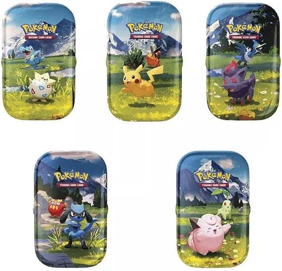 PoKéMoN Mini Tin Bundle - 50 Assorted Cards - 1 Randomly Selected Extremely Rare Game Coin