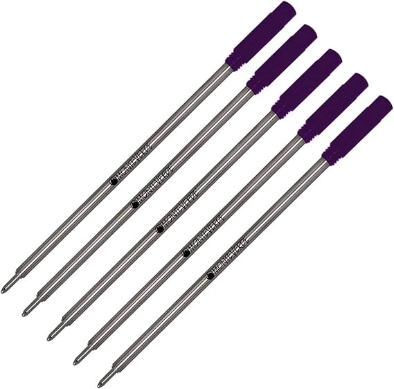 Monteverde モンテベルデ Pen Savings コンボパック ボールペン替芯 クロスツイストスタイルペン対応 5本パック C13 中字 パープル