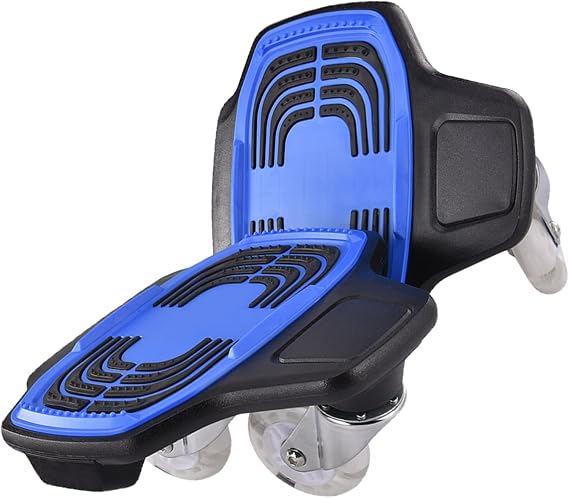Split Skateboard - Portable Roller Skate Deck, PU Wheel Drift Skateboard | Freestyle Split Board, High Rebound PU Wheels Plates for Kids, Teenagers, Adults, and Beginners Outdoor Sports