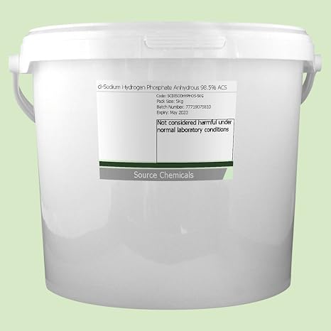 di-Sodium Hydrogen Phosphate Anhydrous 98.5% ACS 5Kg Including Delivery