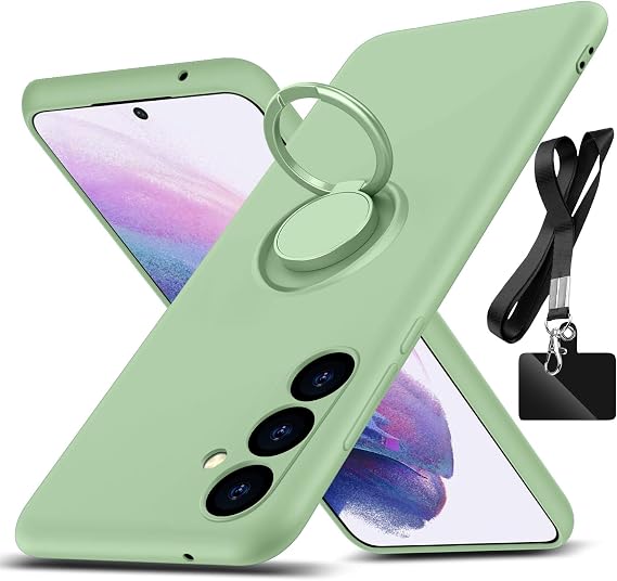 for Samsung Galaxy S23 FE Case,with 360Rotatable Ring Holder