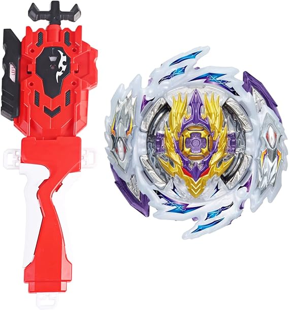 Battling tops Burst Superking B-168 Rage Longinus.DS 3A Gyro Toy for Kids with Sparkling Launcher
