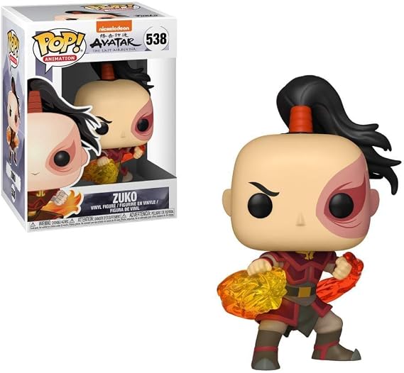 Funko POP Animation: Avatar - Zuko (Styles May Vary), Multicolor, Standard