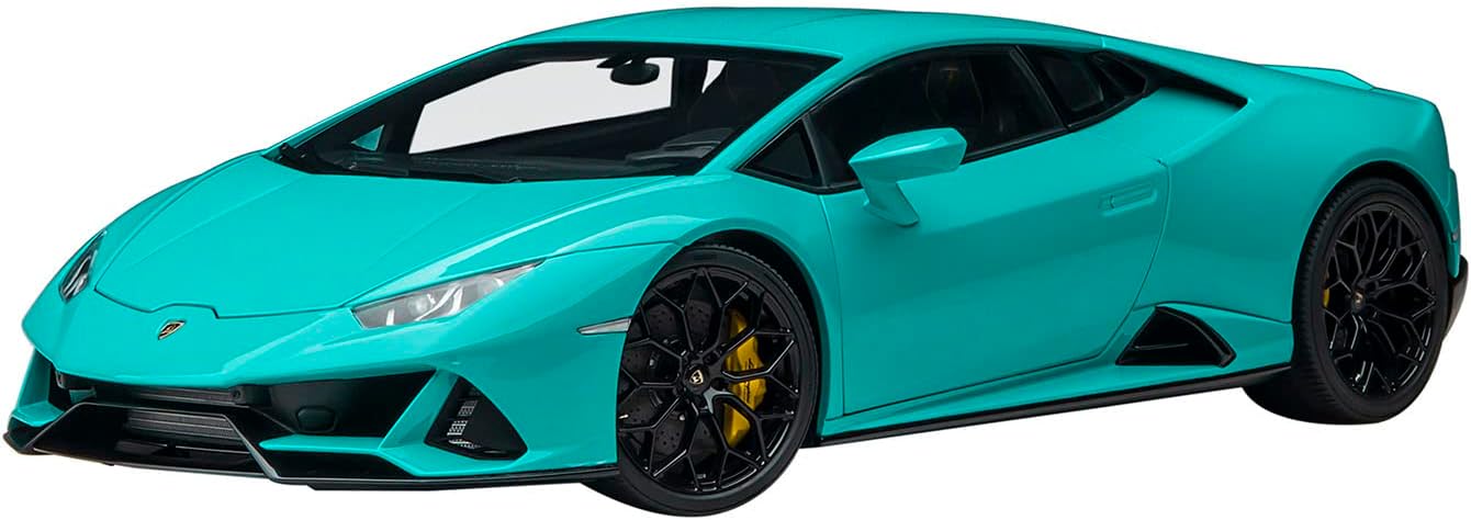 AUTOart 1/18 Lamborghini Huracan EVO Turquoise Blue Finished Product