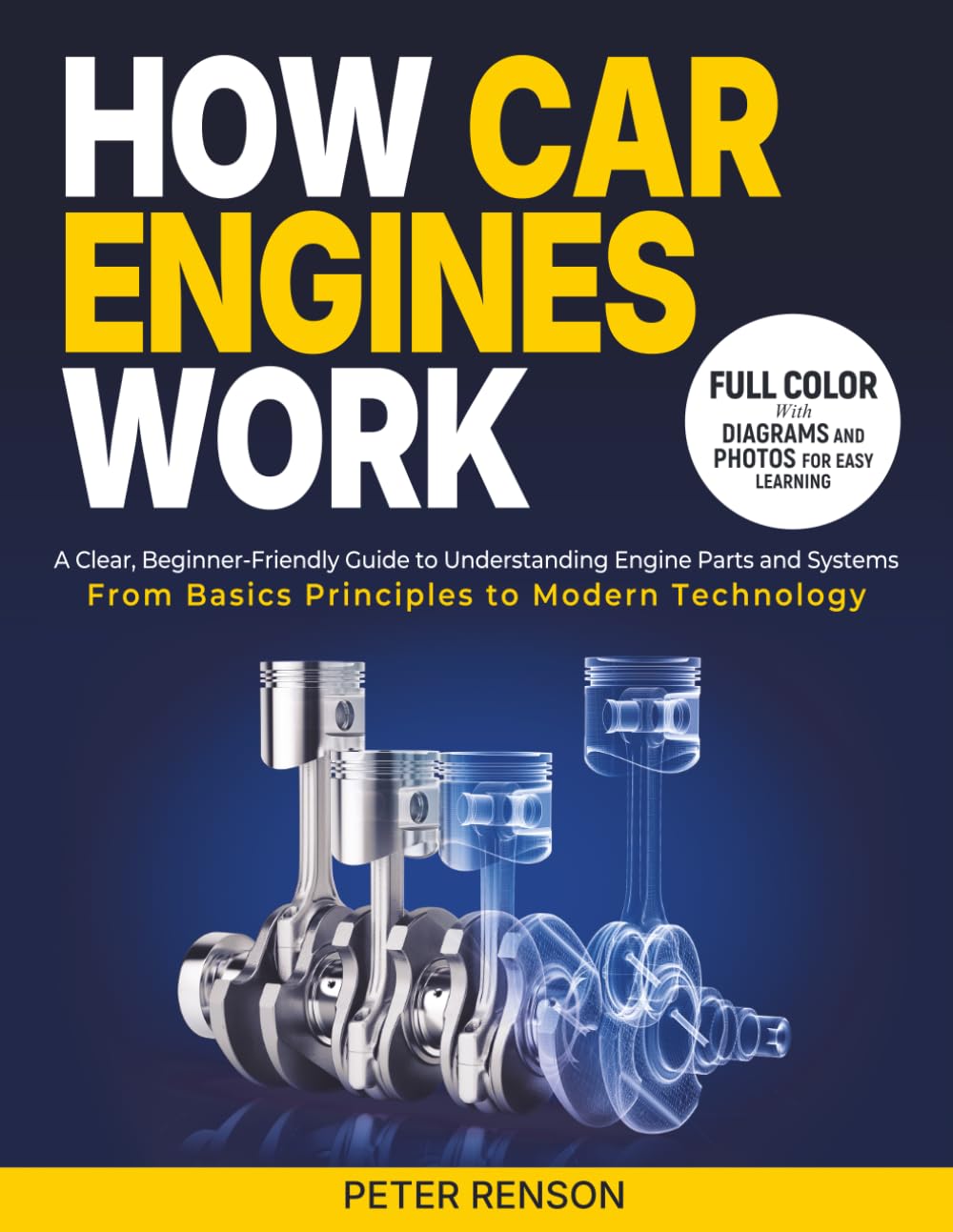 How Car Engines Work: A Clear, Beginner-Friendly Guide to Understanding Engine Parts and Systems From Basic Principles to Modern Technology Paperback – 4 Mar. 2026