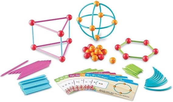 Learning Resources Dive Into Shapes! A Sea & Build Geometry Set