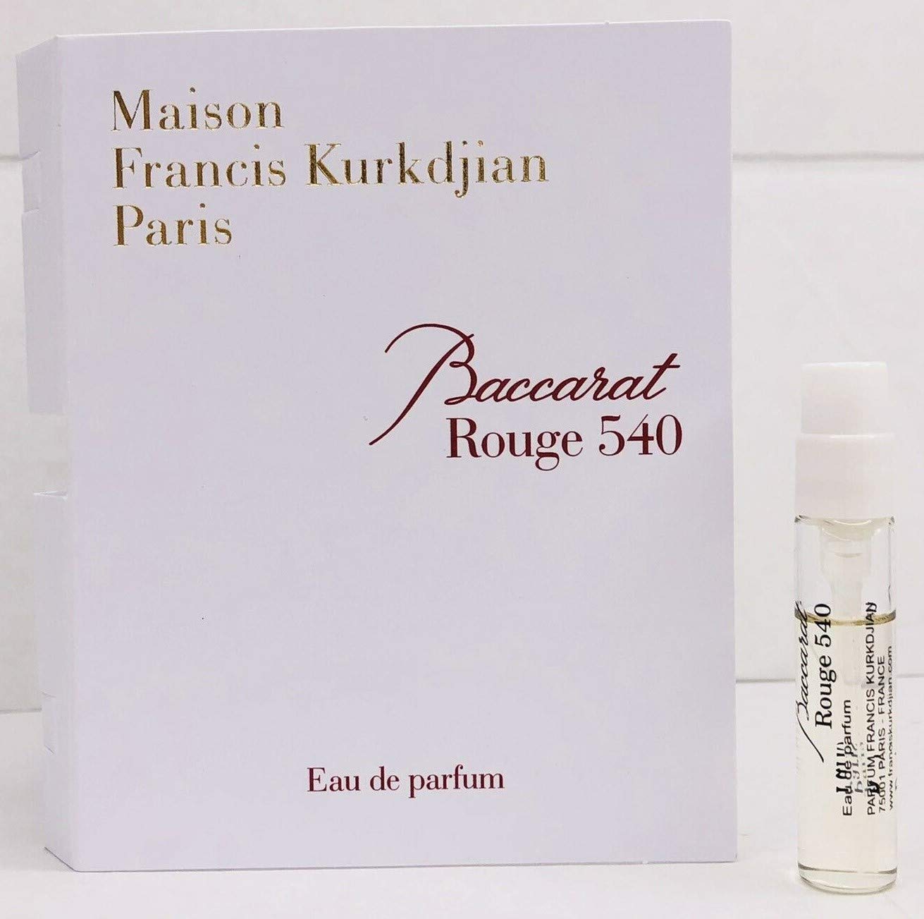 Maison Francis Kurkdjian Baccarat Rouge 540 Eau de Parfum Sample 0.06 oz